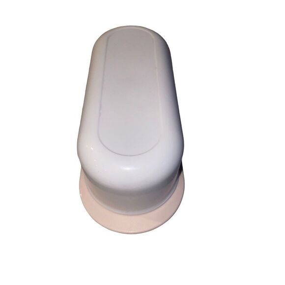 Vintage Tupperware Butter Dish Rose Pink White 2320-A & 2320A-3 - Picture 3 of 7